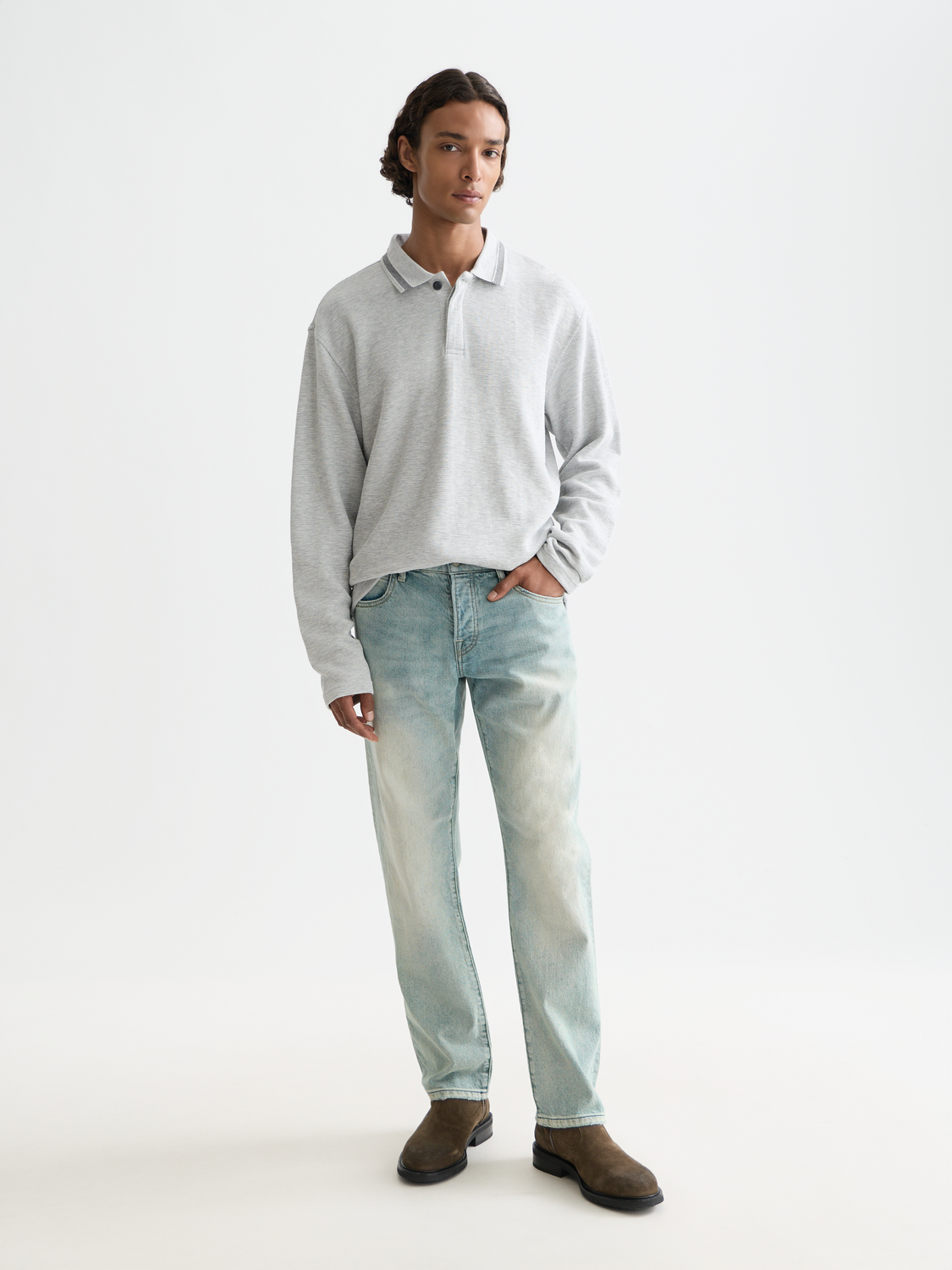 The Zee straight denim