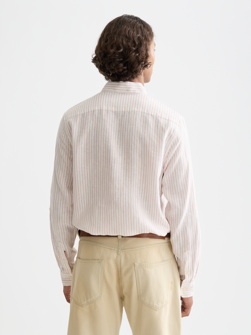 Striped linen shirt