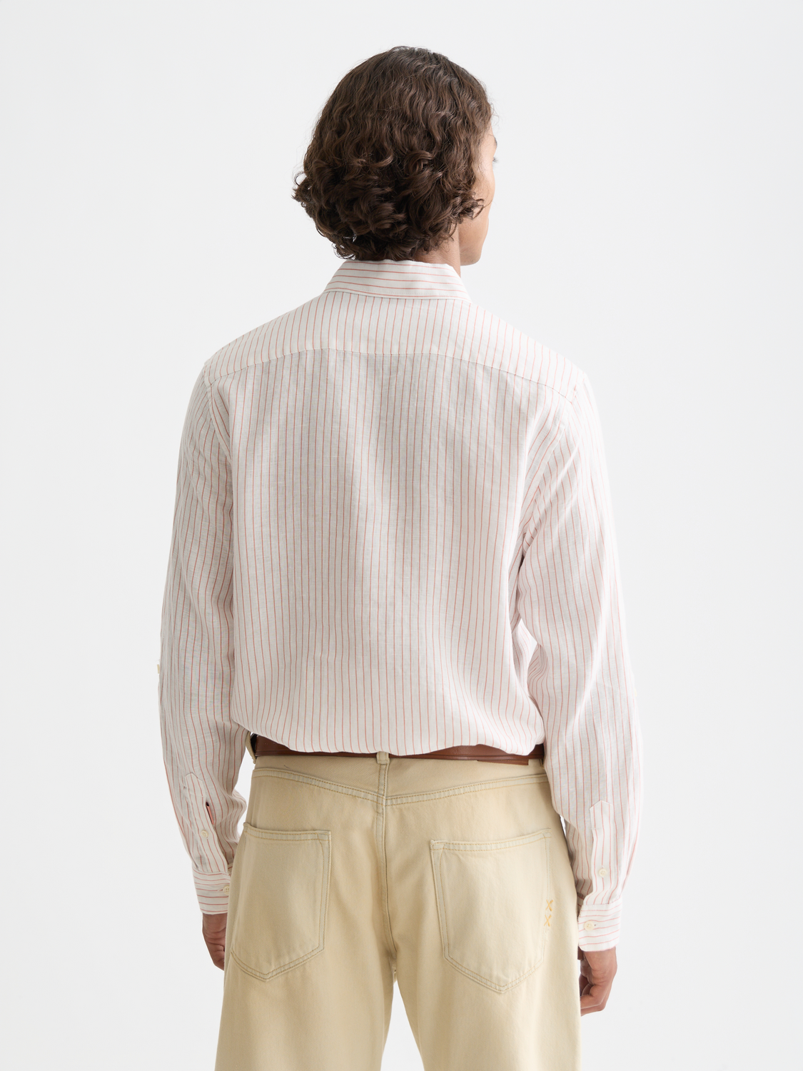Striped linen shirt