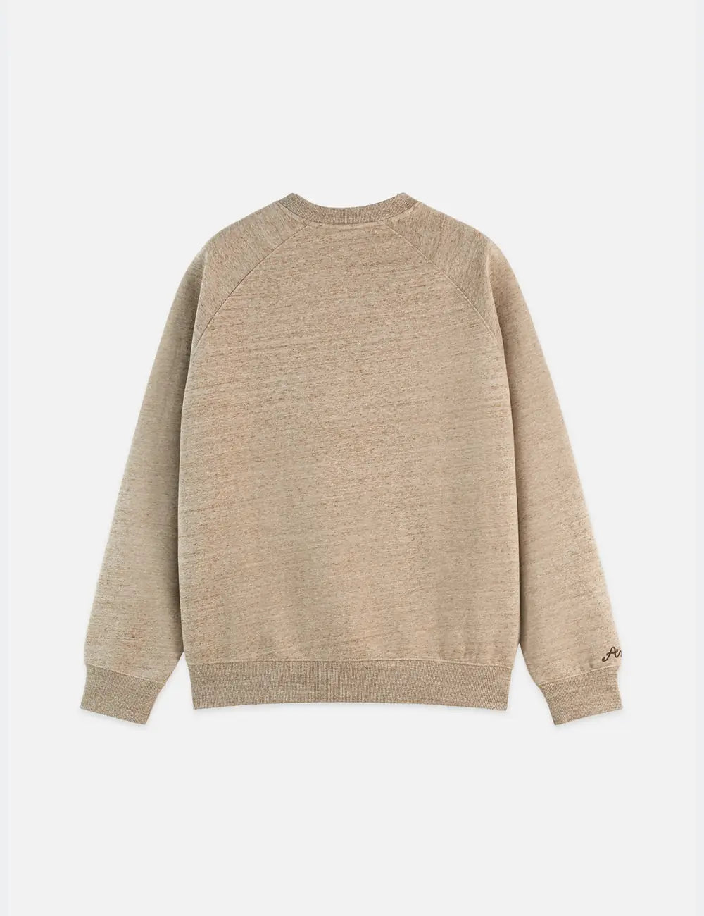 Space Yarn Embroidered Loose-fit Sweat-shirt flat lay showing product details by Scotch & Soda