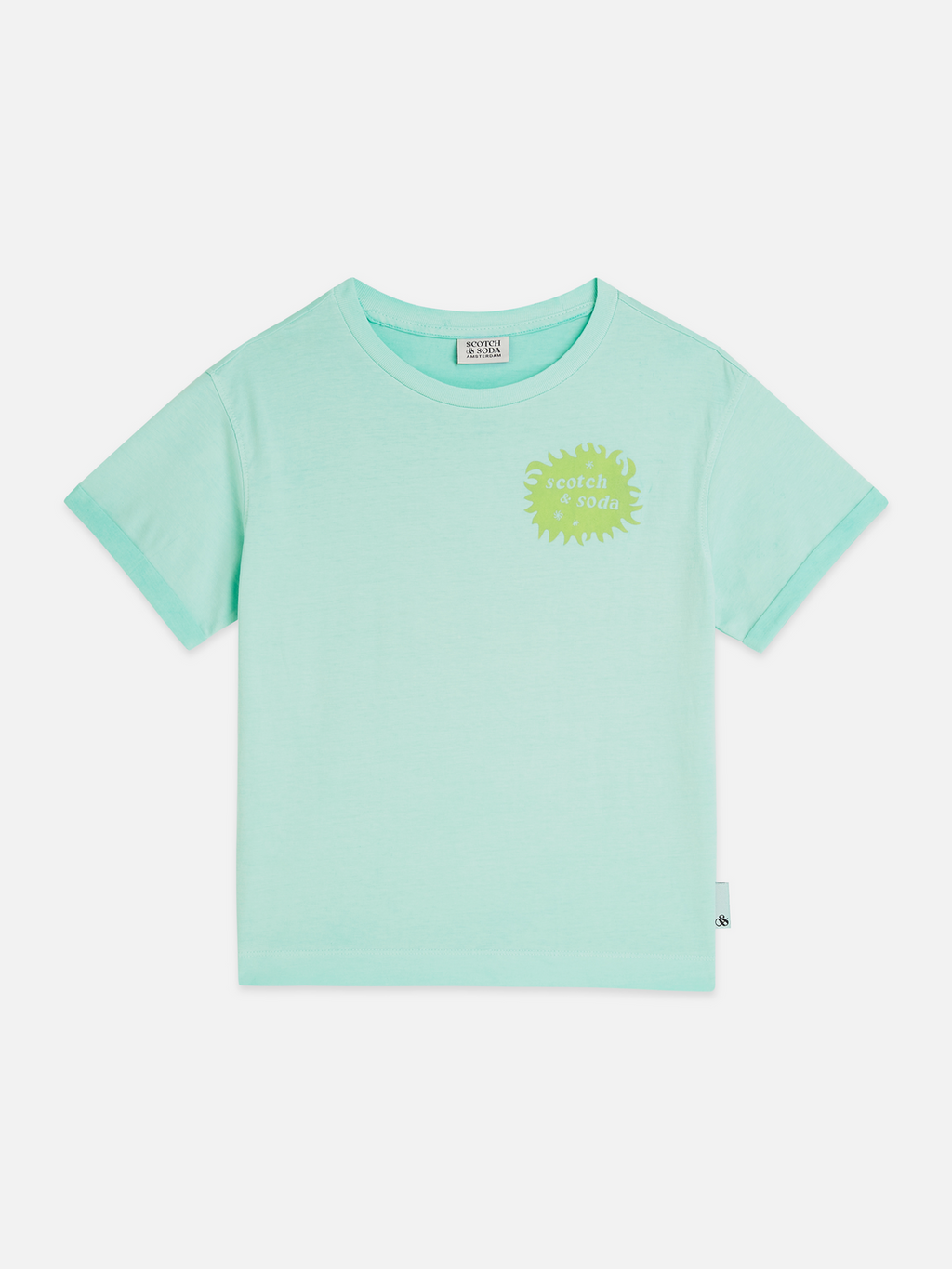 Boys artwork relaxed dyed T-shirt