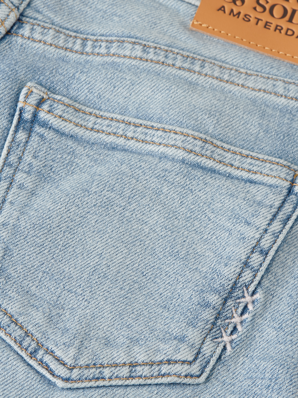 Girls The Wave wide-leg denim