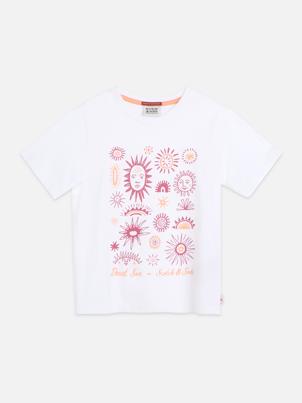 Girls artwork relaxed T-shirt