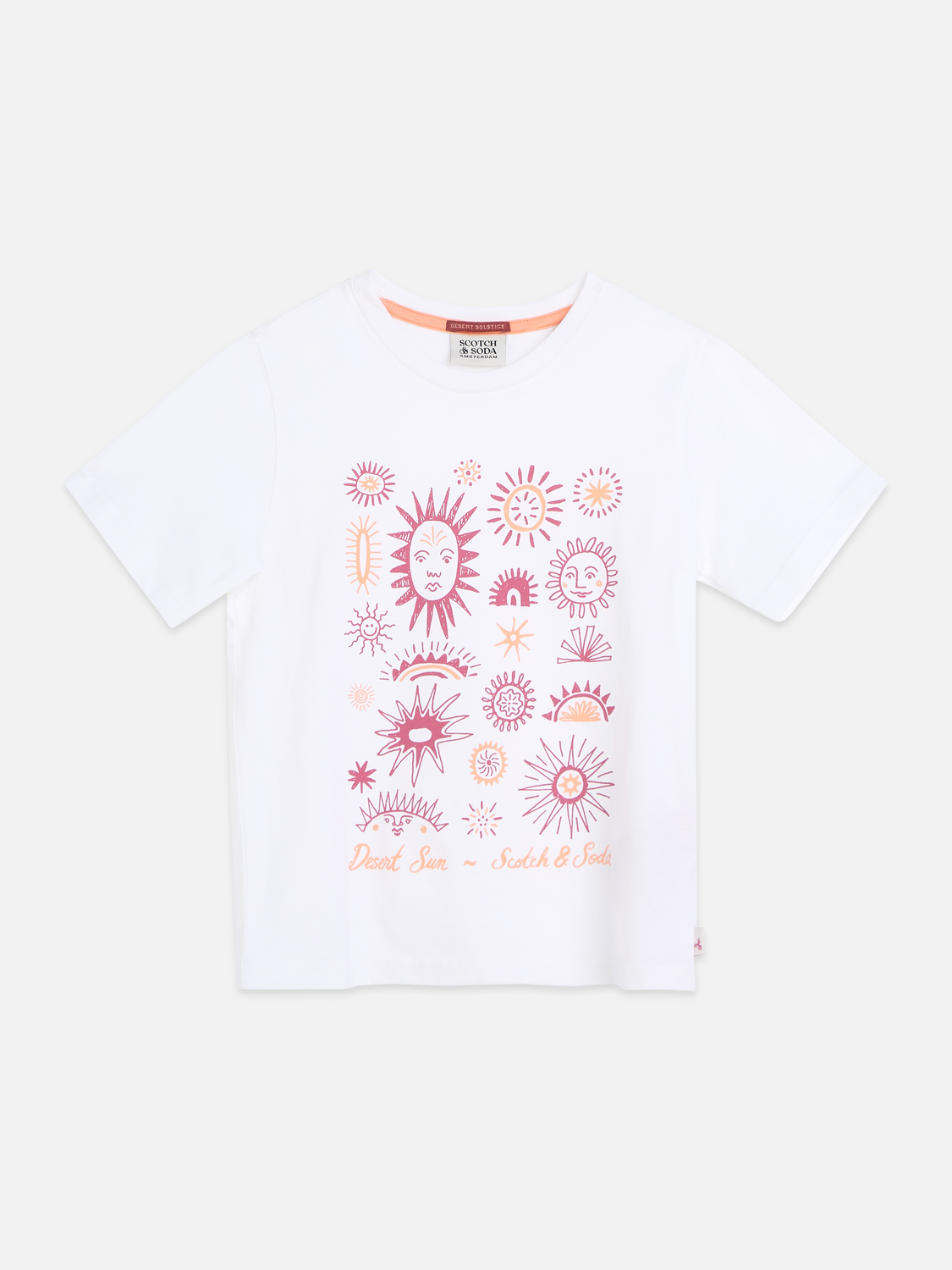 Girls artwork relaxed T-shirt