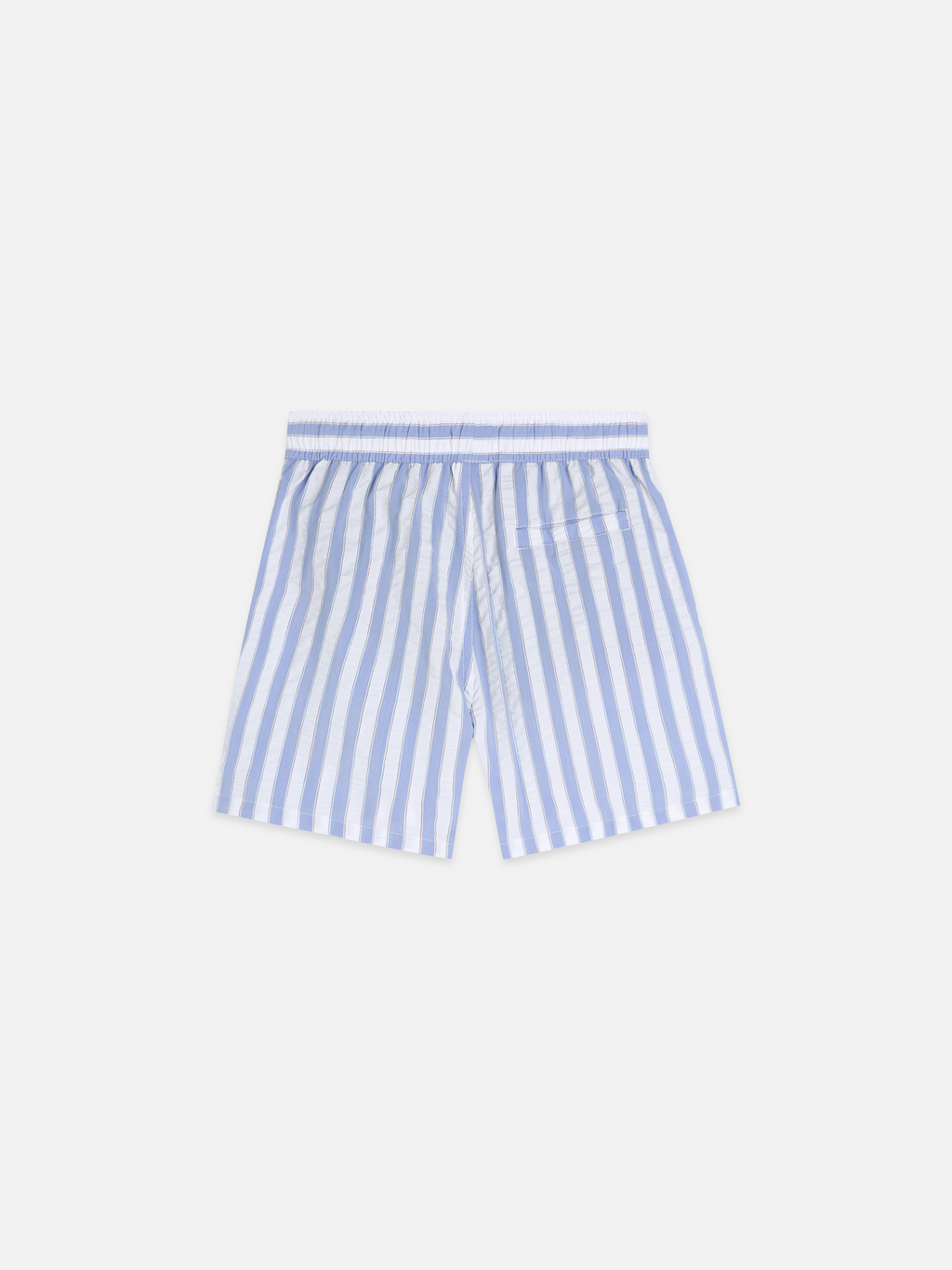 Boys Striped mid-length swim shorts