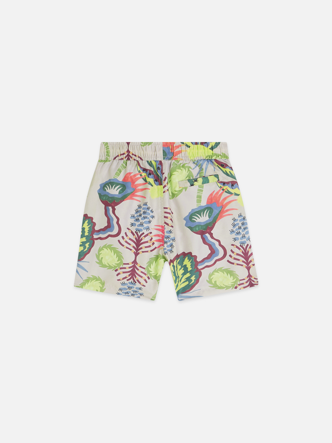 Boys Printed mid-length swim shorts