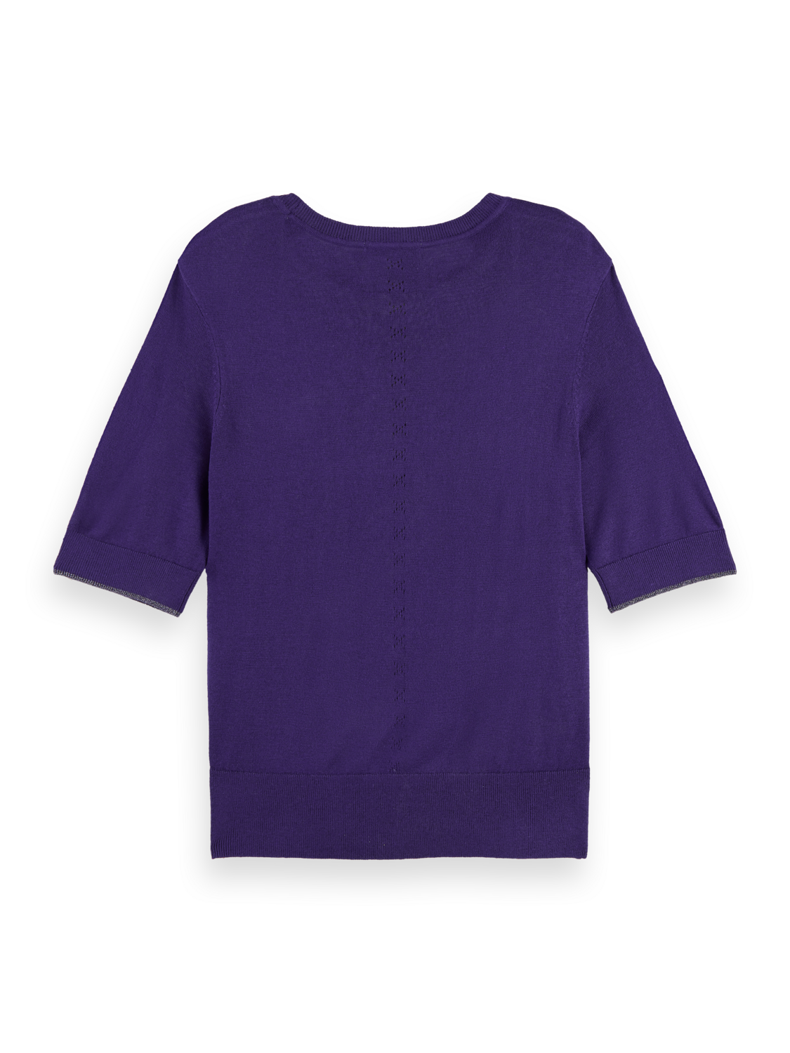 SHORT SLEEVED CREW NECK PULLOVER