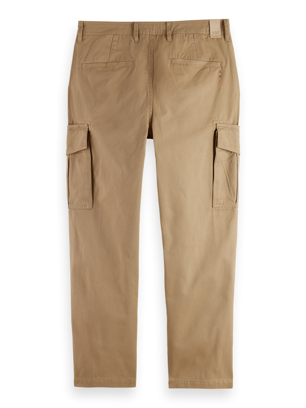 LOOSE TAPERED COTTON-TWILL CARGO PANT