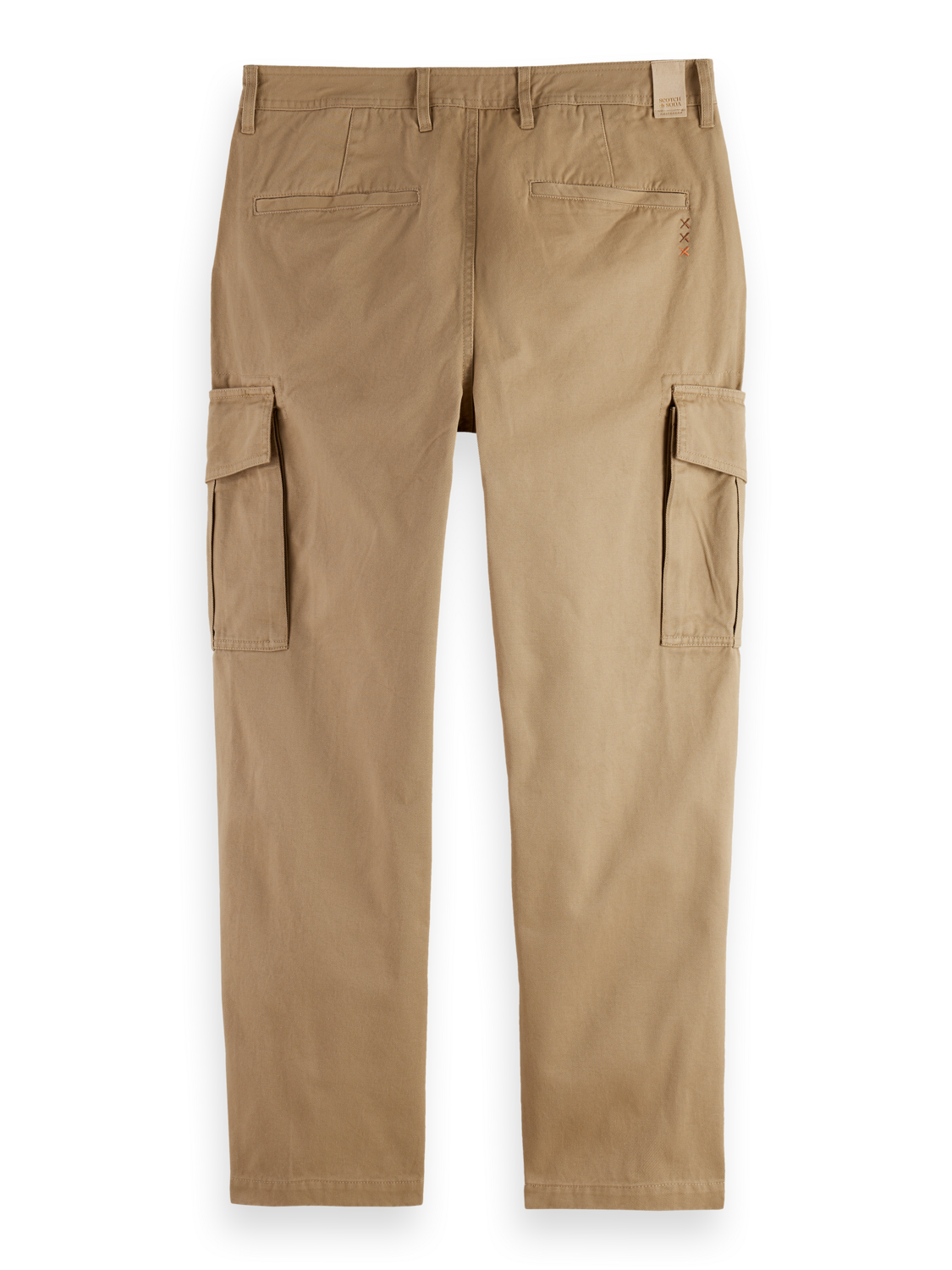 LOOSE TAPERED COTTON-TWILL CARGO PANT