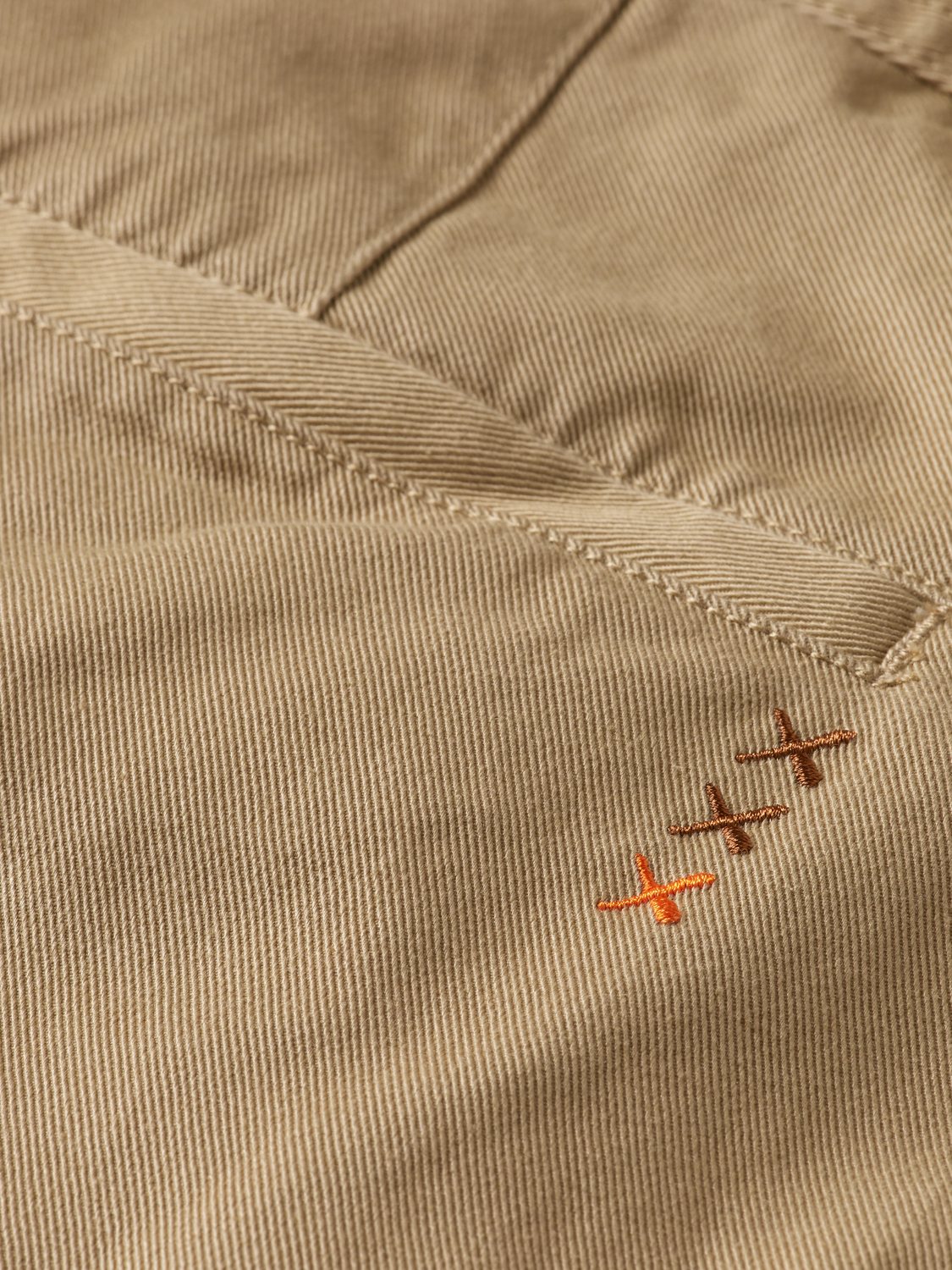 LOOSE TAPERED COTTON-TWILL CARGO PANT