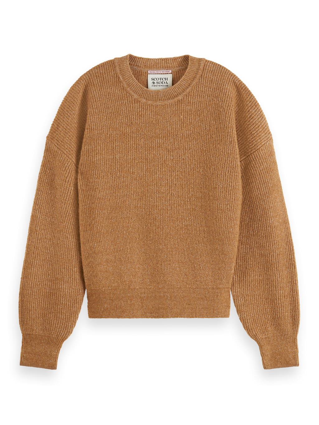 Essentials fuzzy crewneck pullover