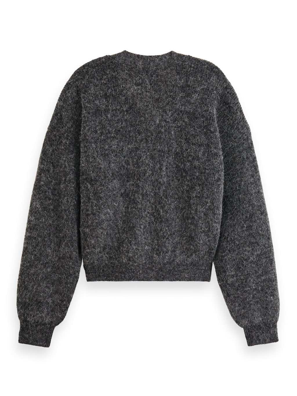 Essentials fuzzy relaxed cardigan