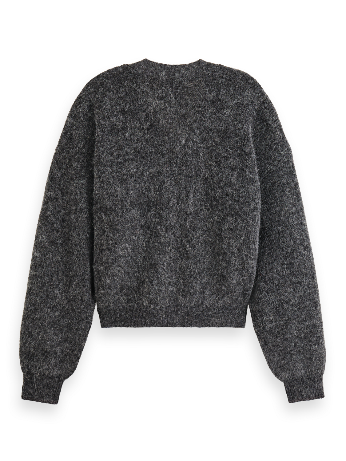 Essentials fuzzy relaxed cardigan