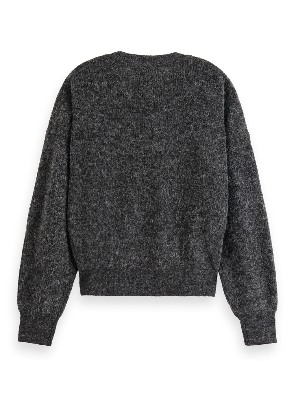 Essentials fuzzy crewneck pullover
