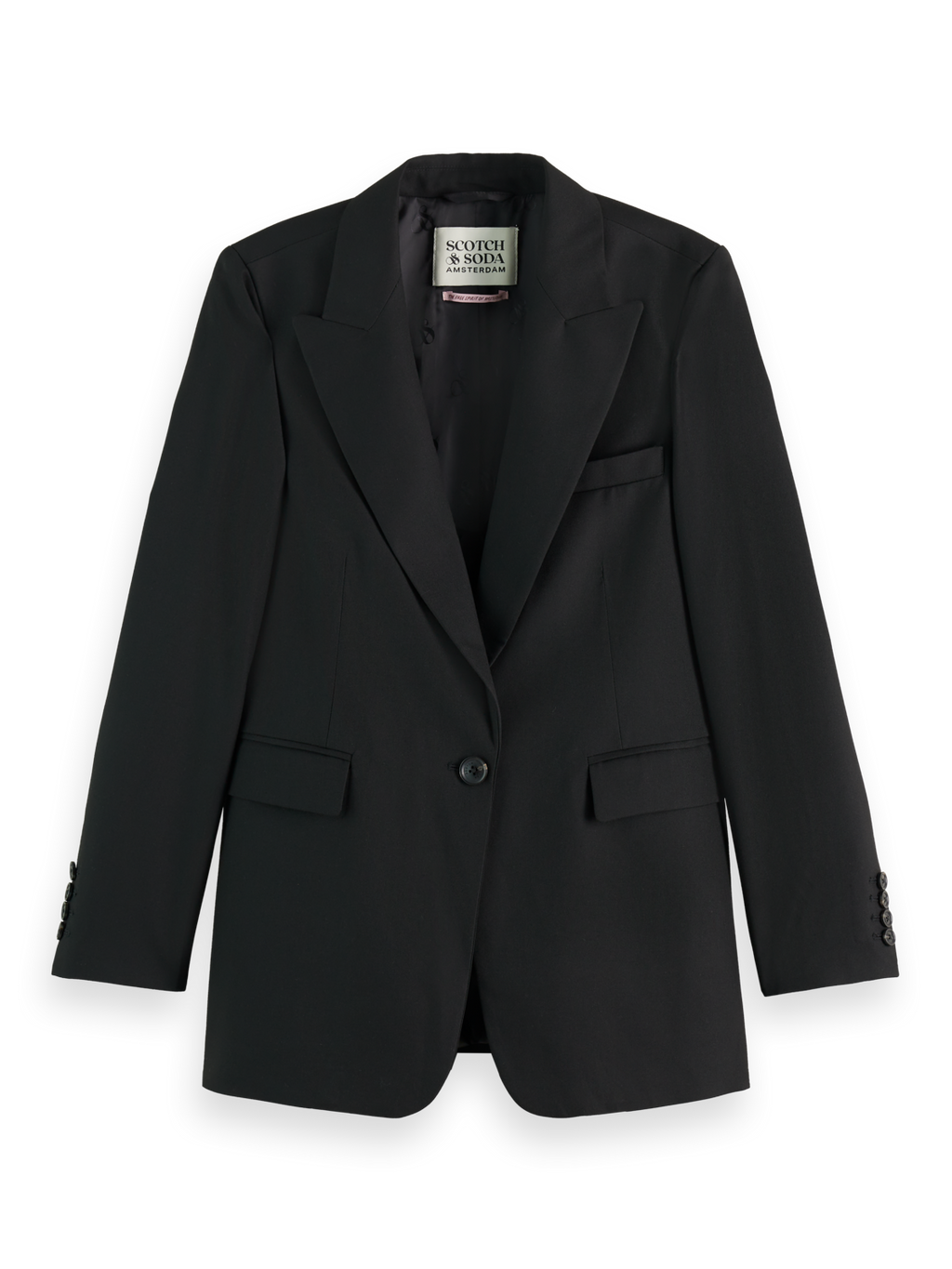 Essentials fitted blazer