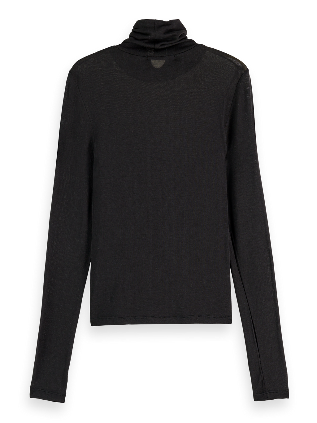 Essentials roll up neck long sleeve top