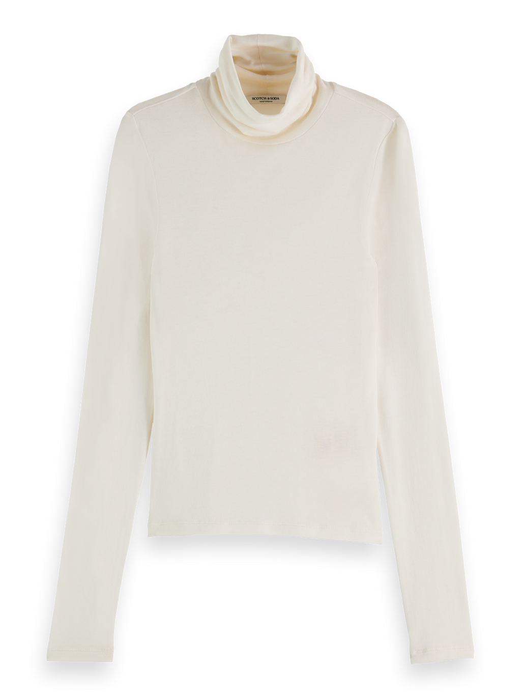 Essentials roll up neck long sleeve top