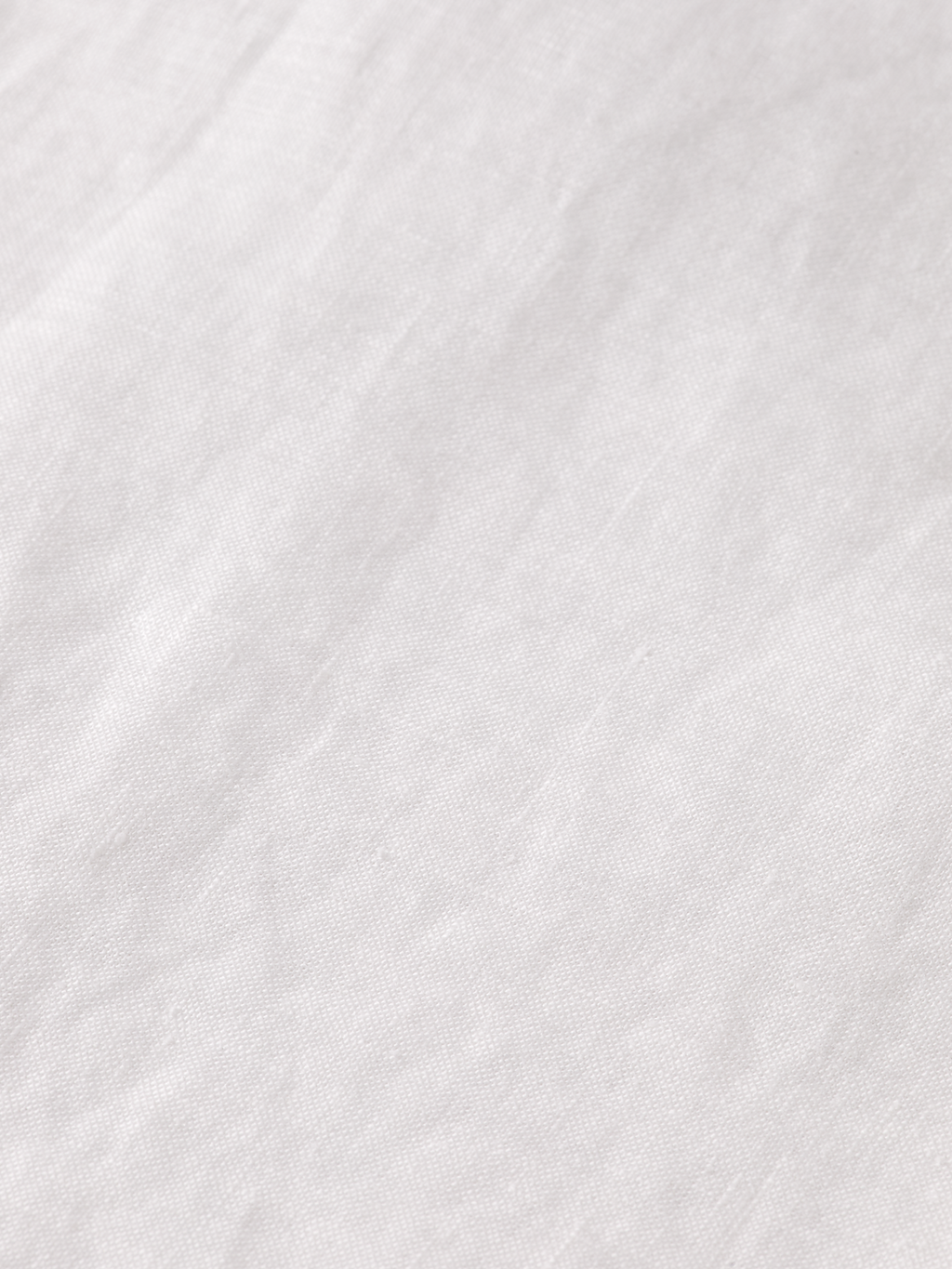 Essentials Collarless Linen Shirt