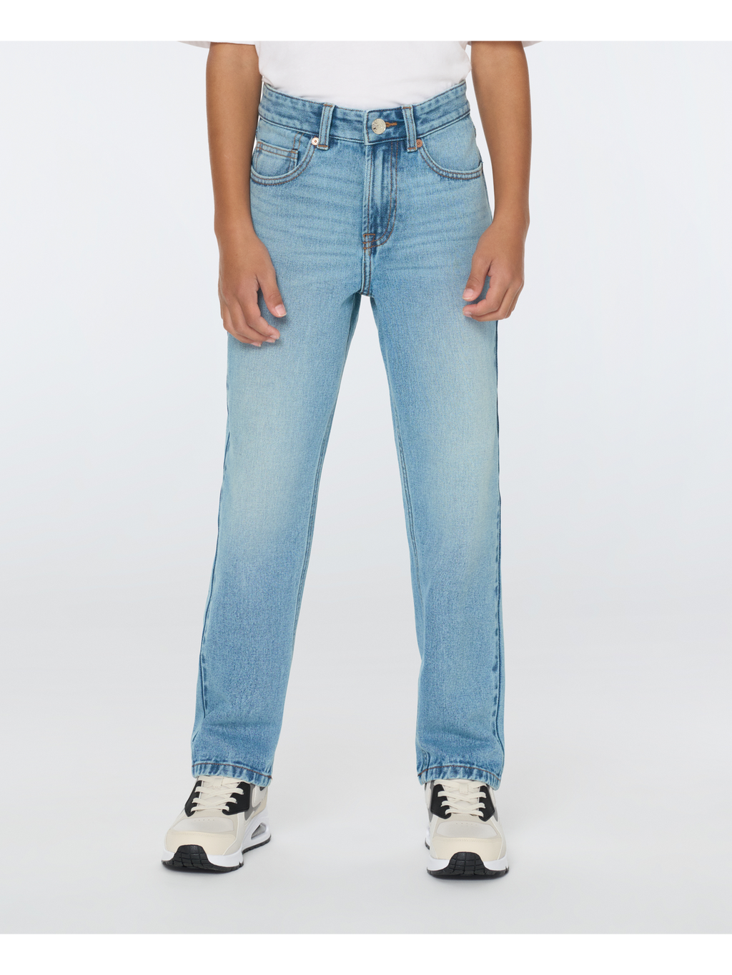BOYS LIGHT 5PKT STRAIGHT FIT JEAN
