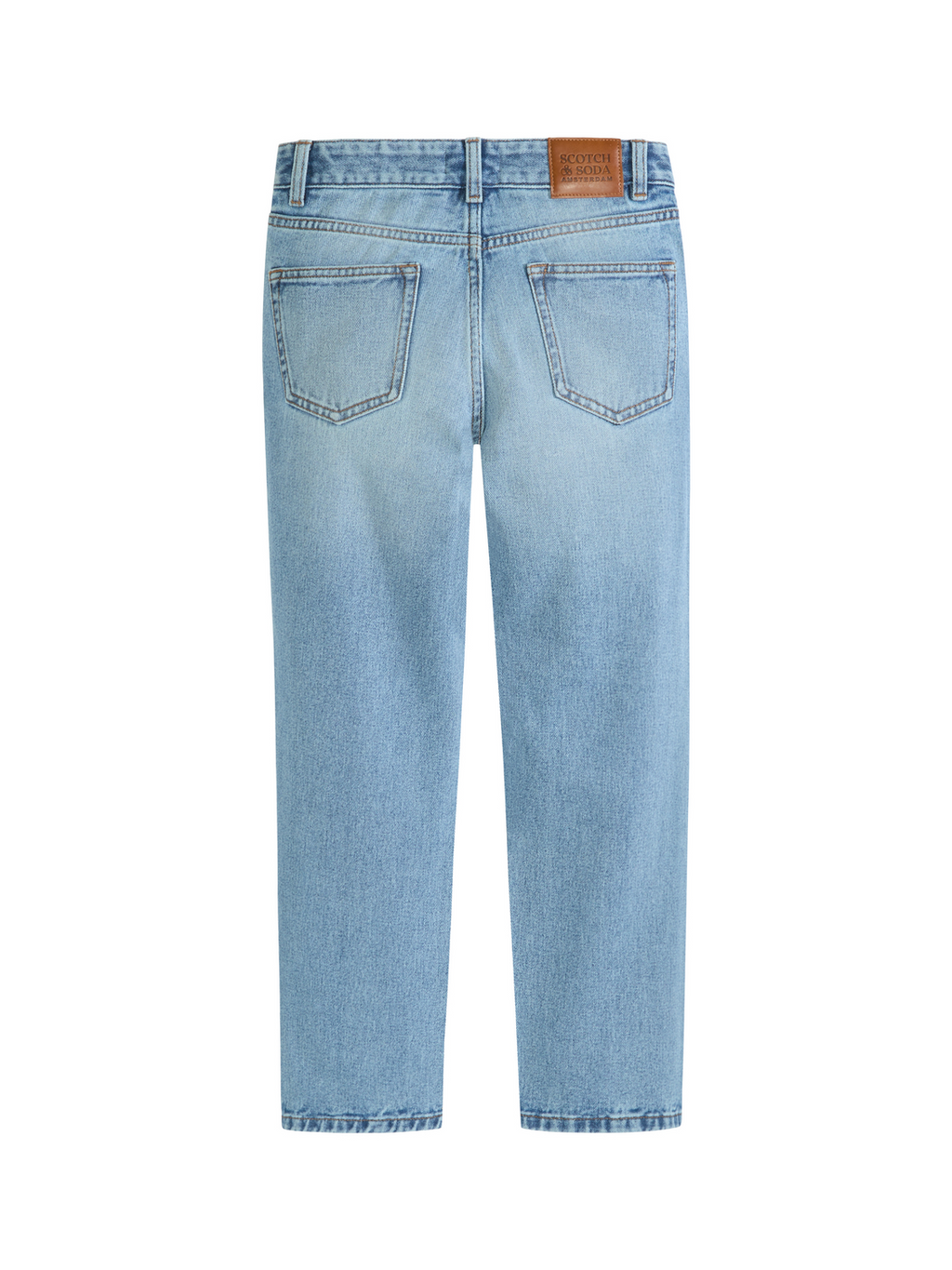 BOYS LIGHT 5PKT STRAIGHT FIT JEAN