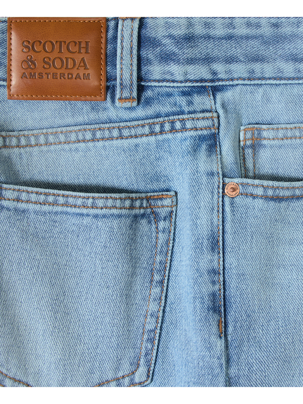 BOYS LIGHT 5PKT STRAIGHT FIT JEAN