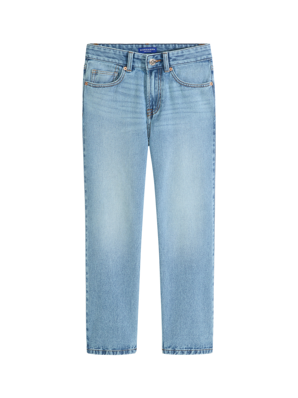 BOYS LIGHT 5PKT STRAIGHT FIT JEAN
