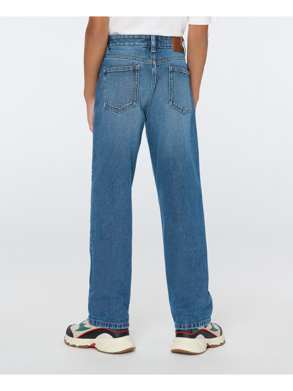 BOYS MEDIUM 5PKT STRAIGHT FIT JEAN
