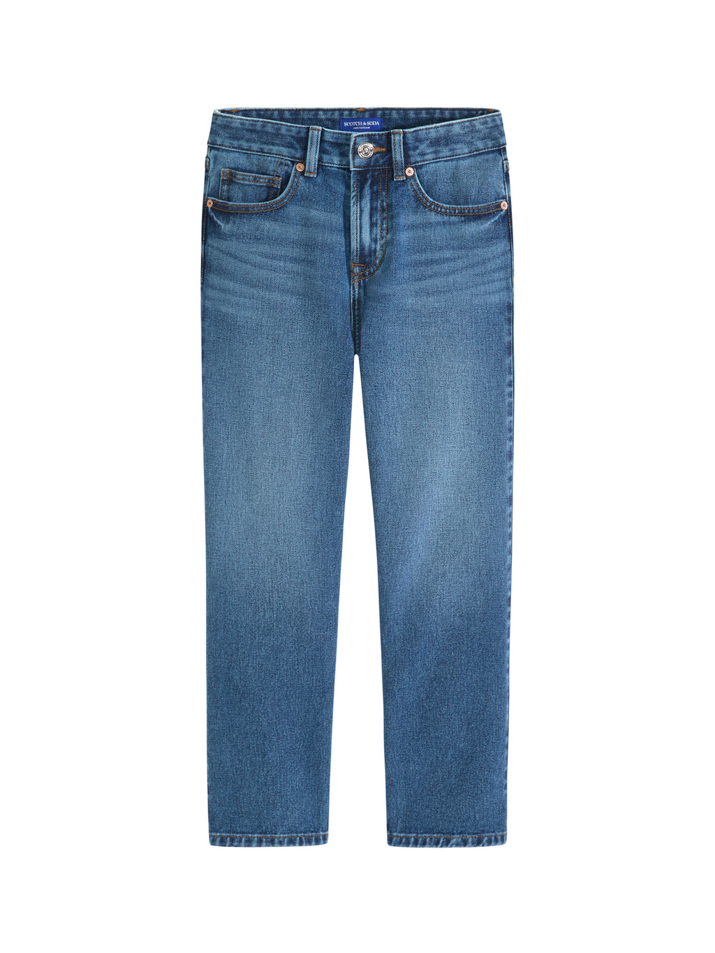 BOYS MEDIUM 5PKT STRAIGHT FIT JEAN