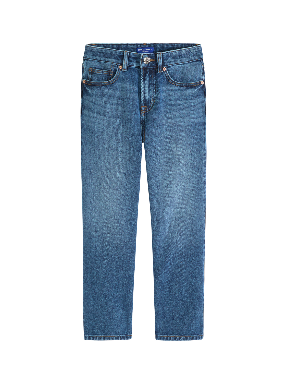 BOYS MEDIUM 5PKT STRAIGHT FIT JEAN