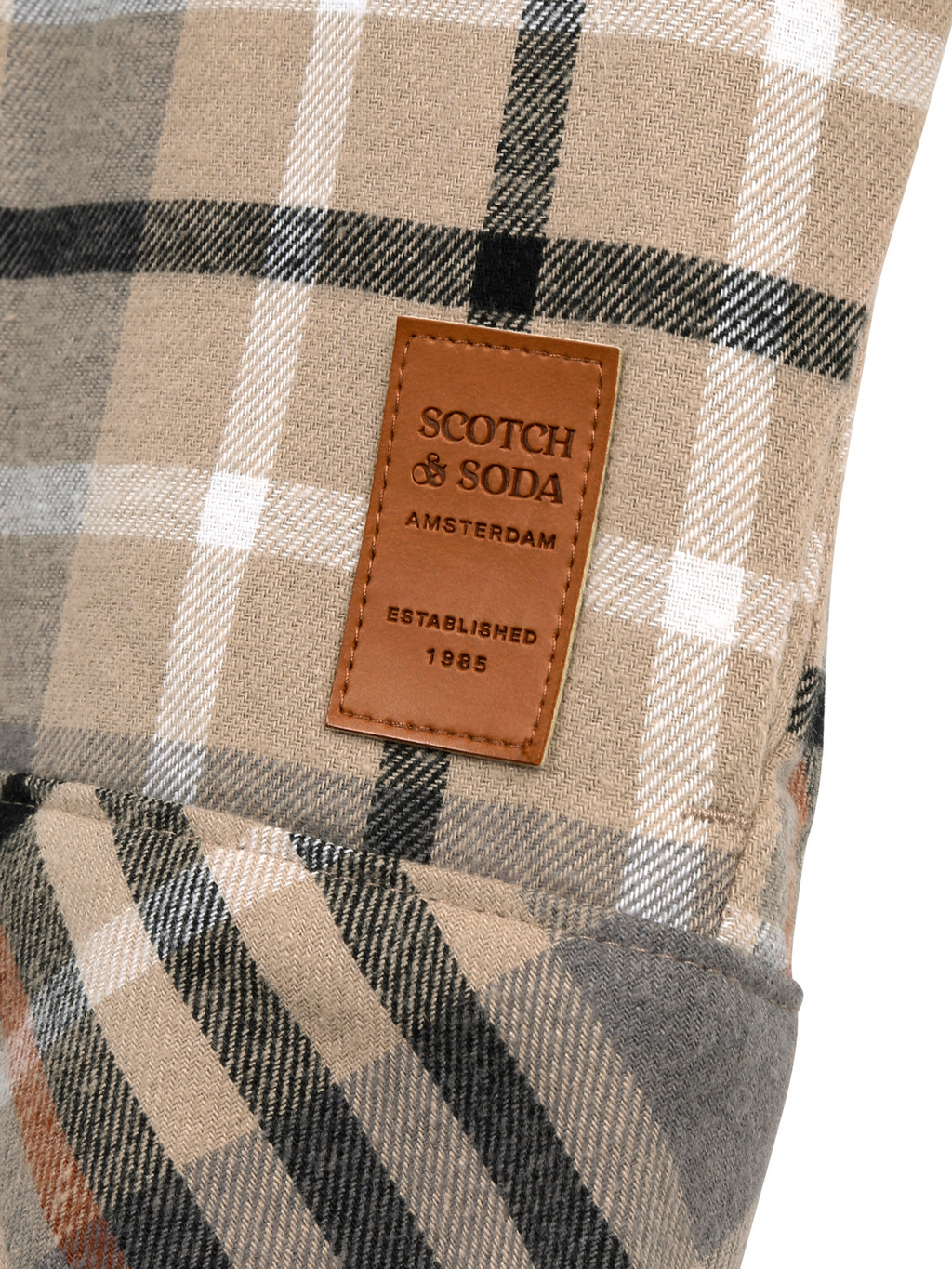 MENS SHERPA LINED PLAID FLANNEL EISENHOWER JACKET