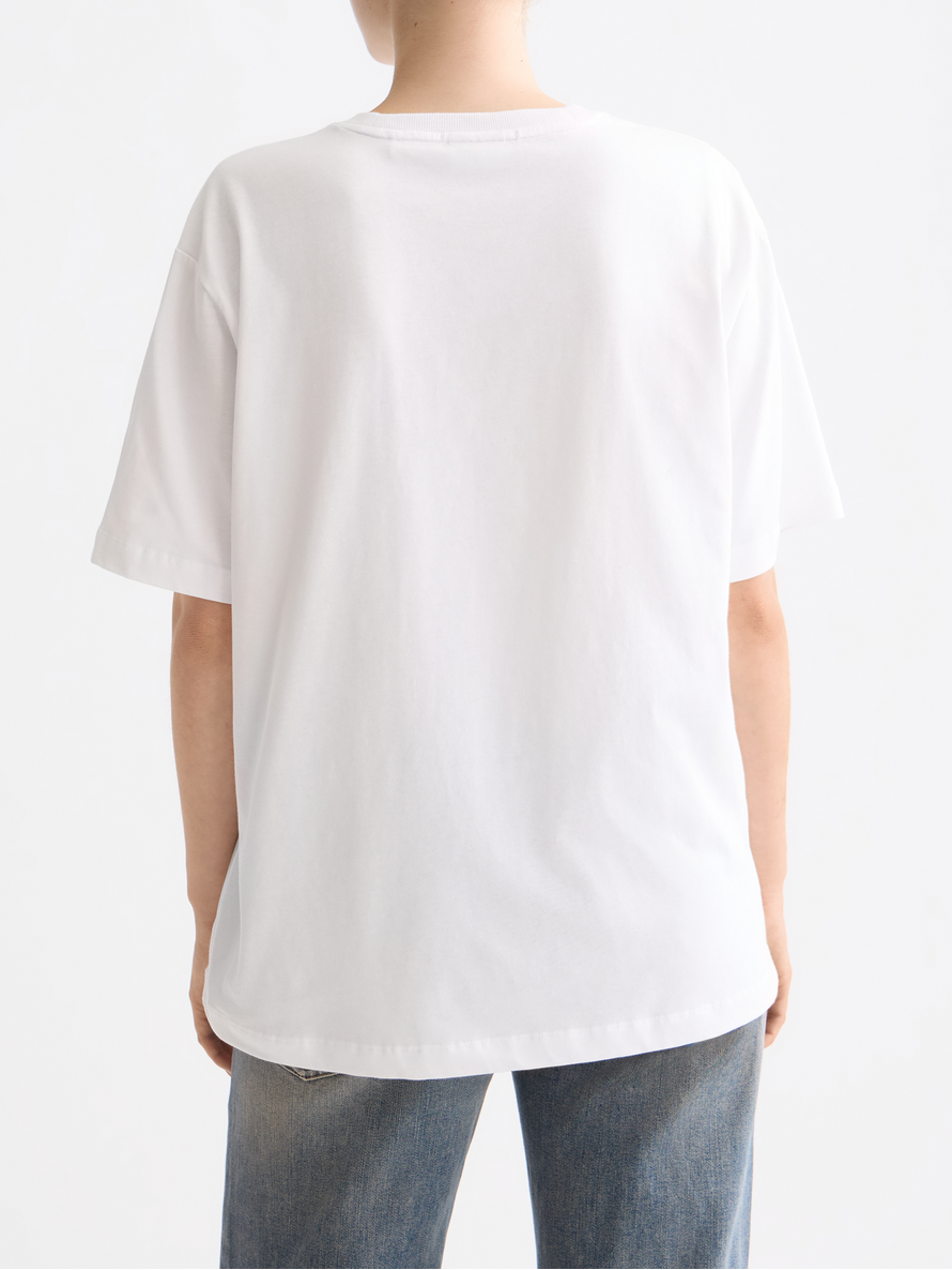 Elevated artwork loose T-shirt