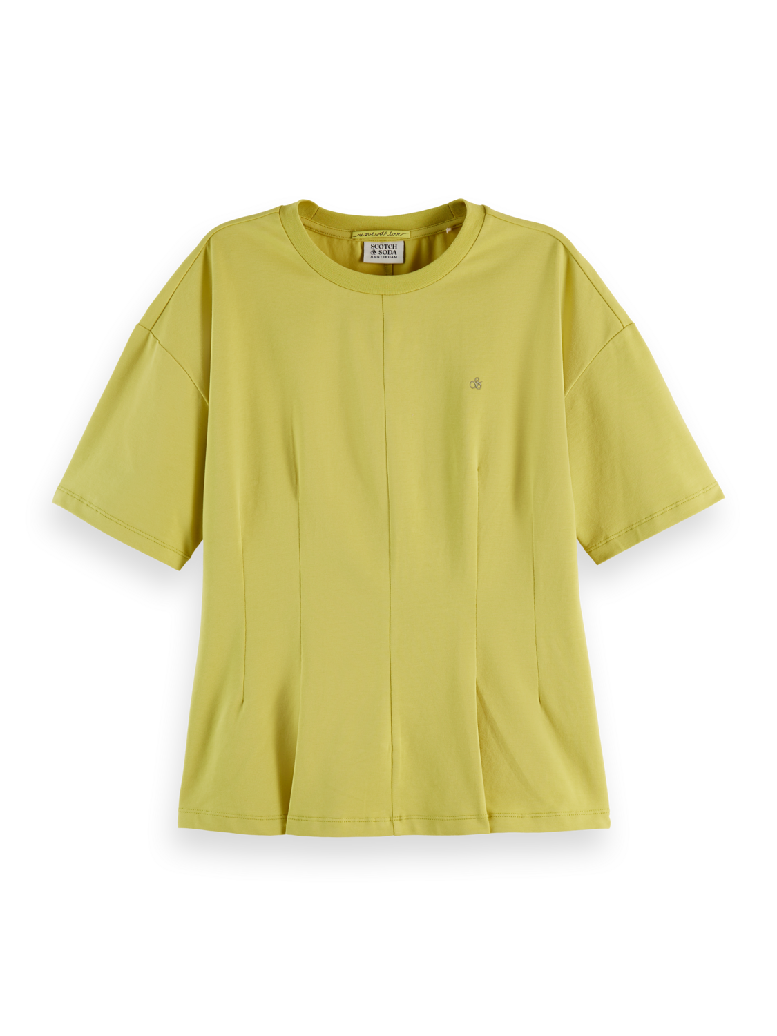 T-shirt with shaping