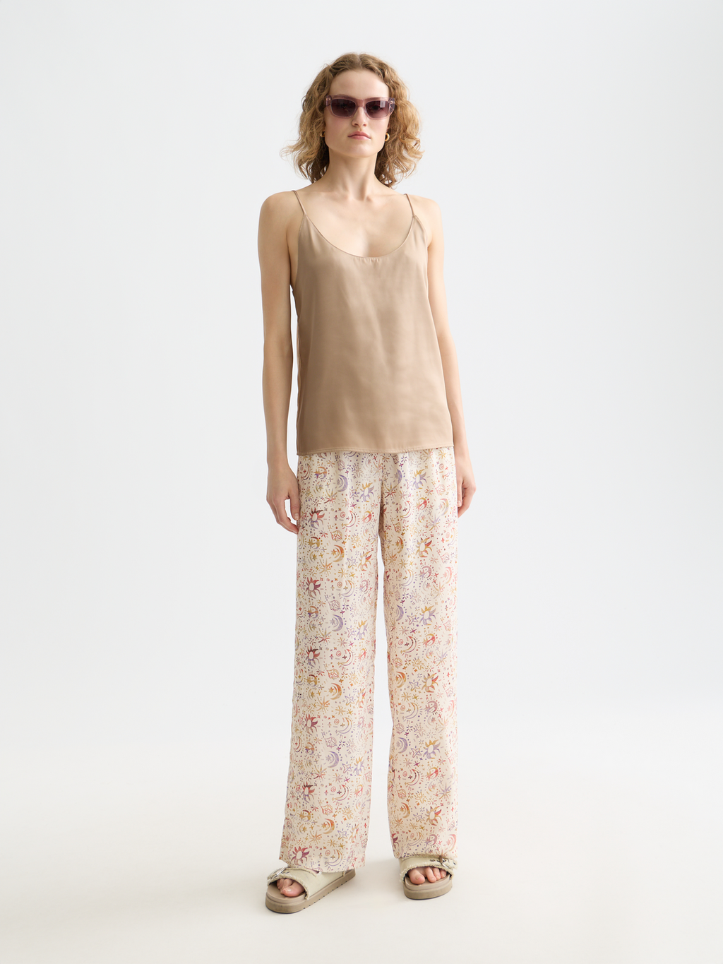 Woven Jersey Tank