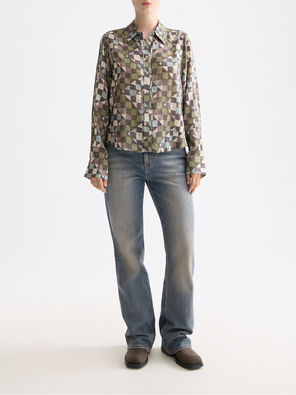 Printed relaxed shirt