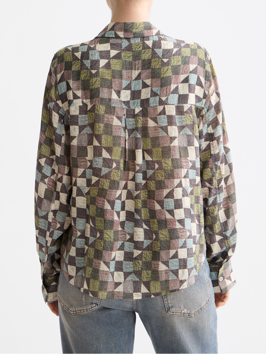 Printed relaxed shirt
