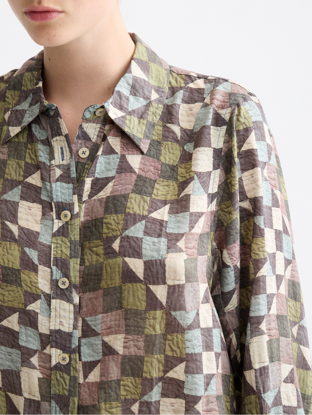 Printed relaxed shirt