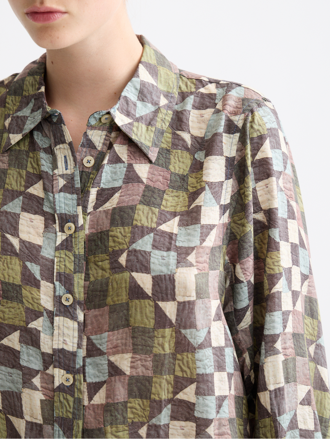 Printed relaxed shirt
