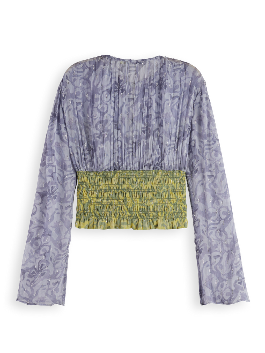 Smocked waist top
