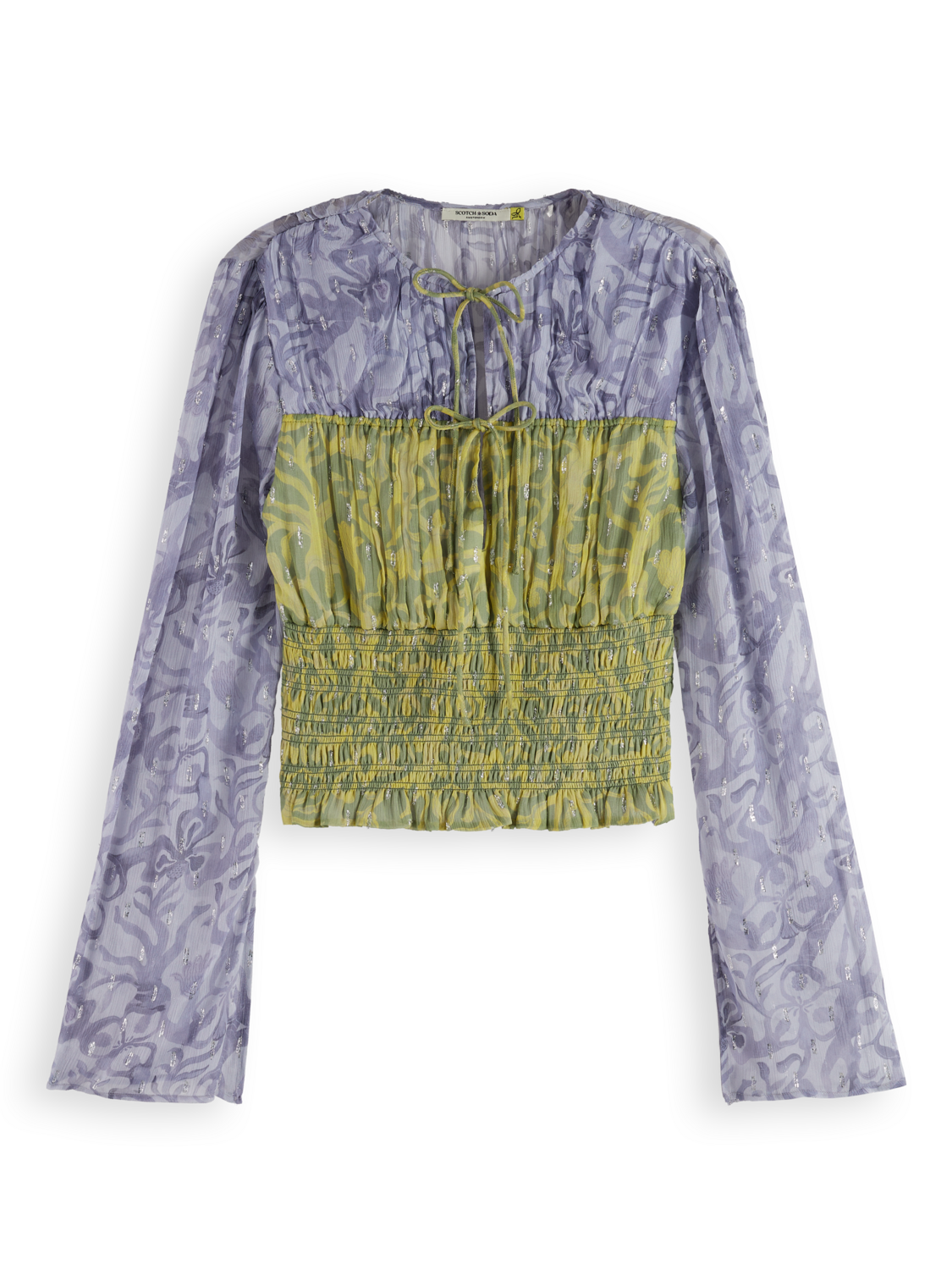 Smocked waist top