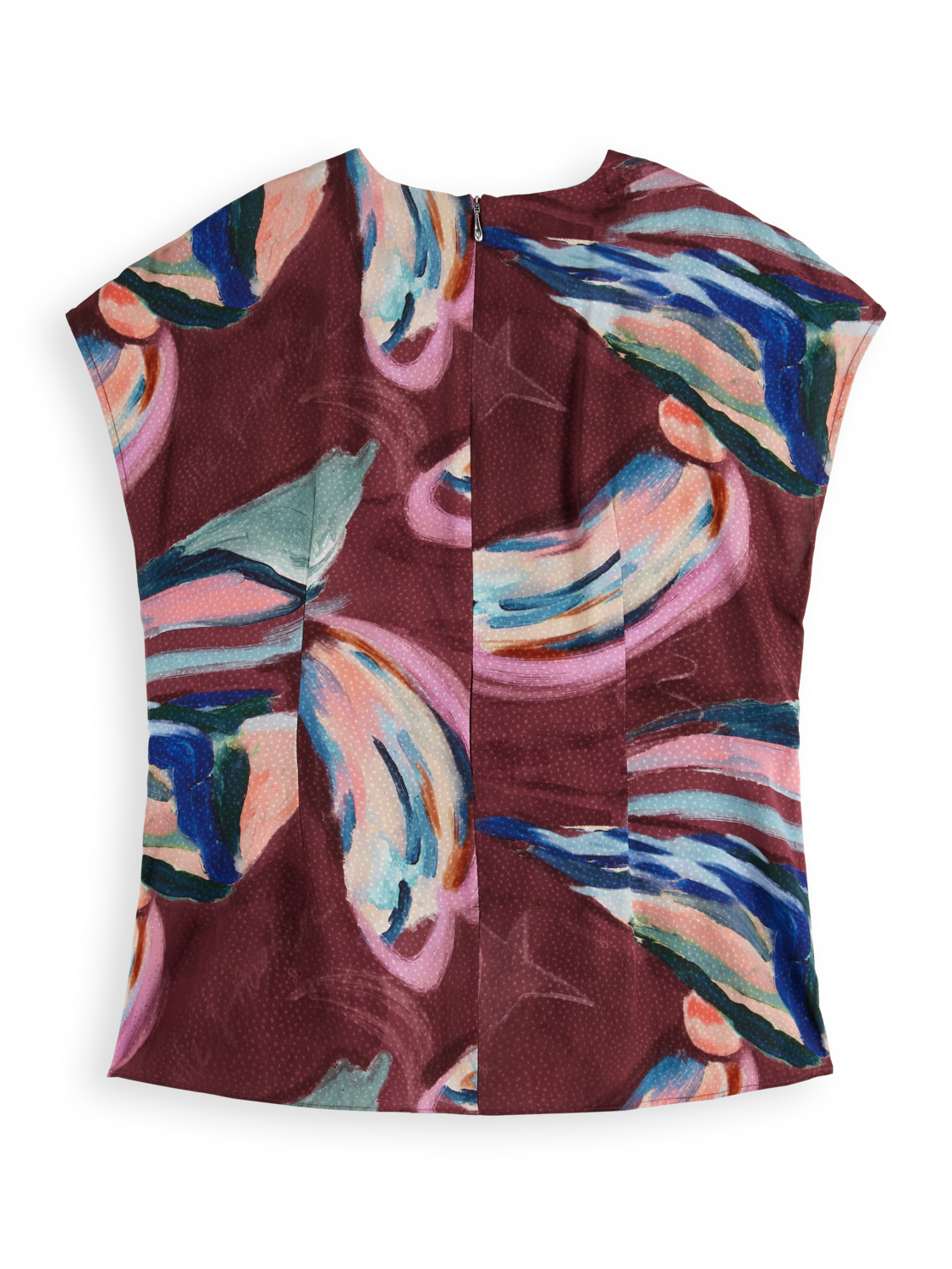 Draw string keyhole top