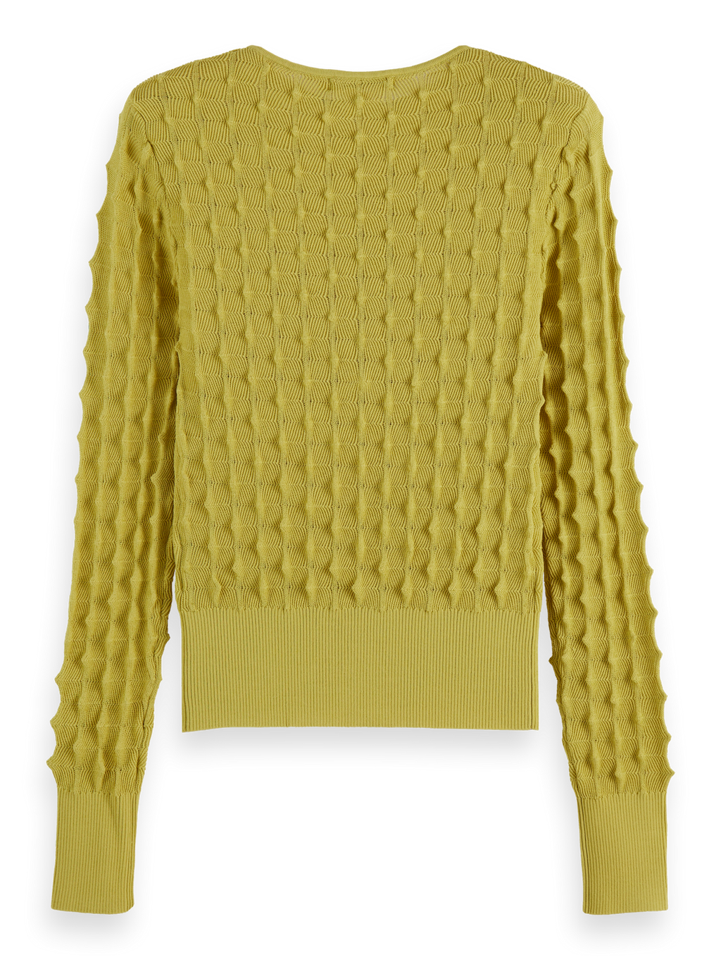 textured stitch pullover