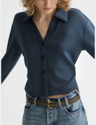 Modal Shirt detail shot of fabric and craftsmanship by Scotch & Soda