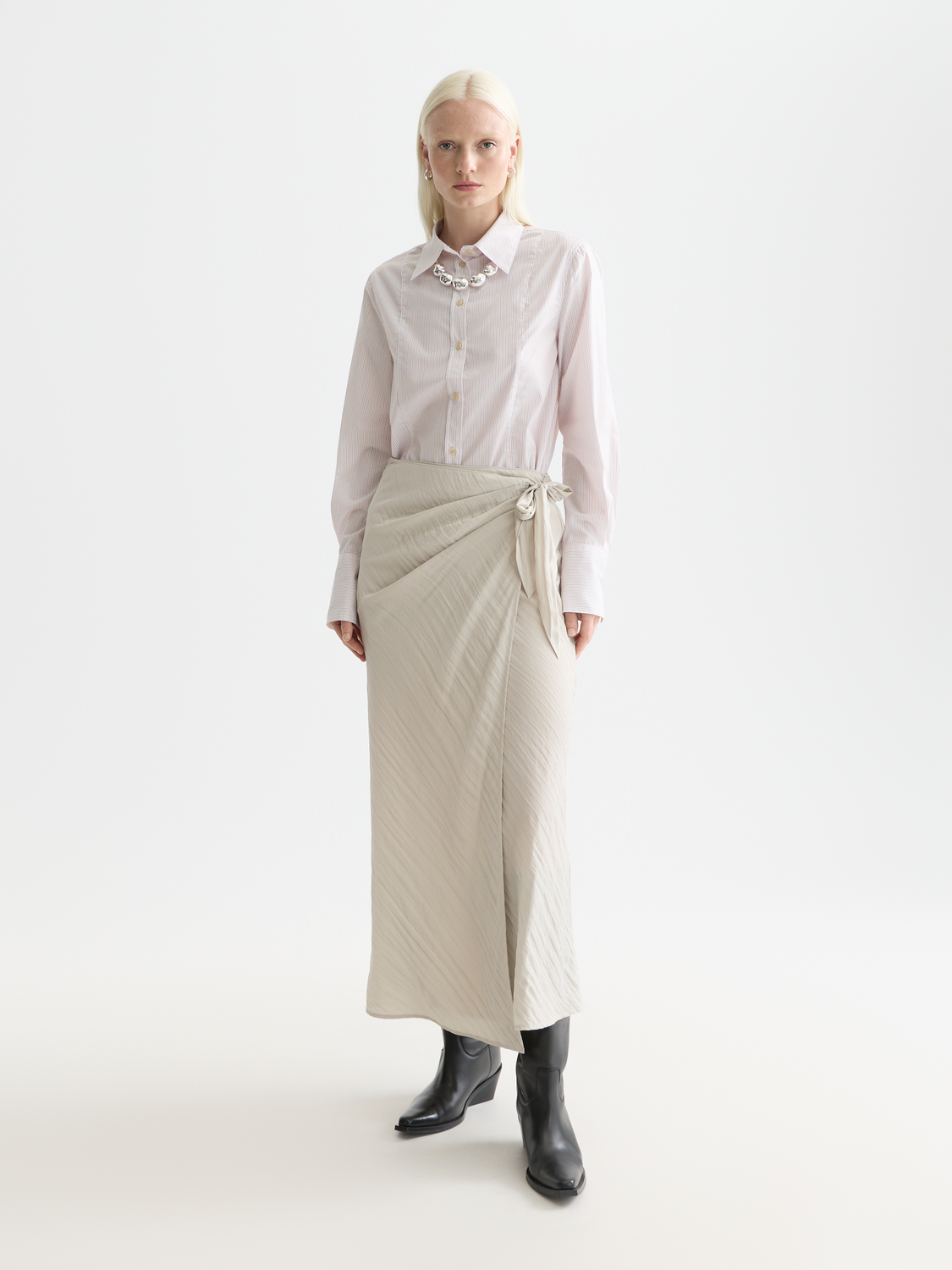 Regular poplin shirt