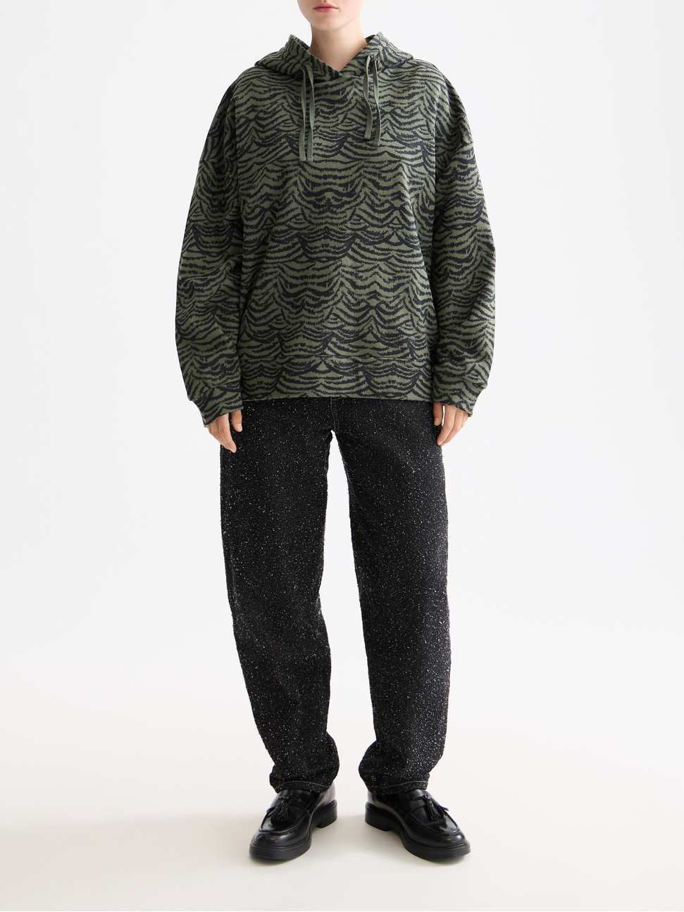 Printed hoodie