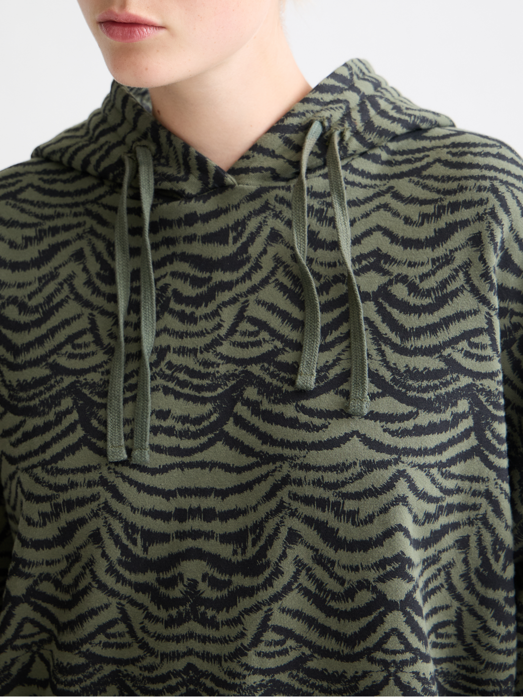 Printed hoodie