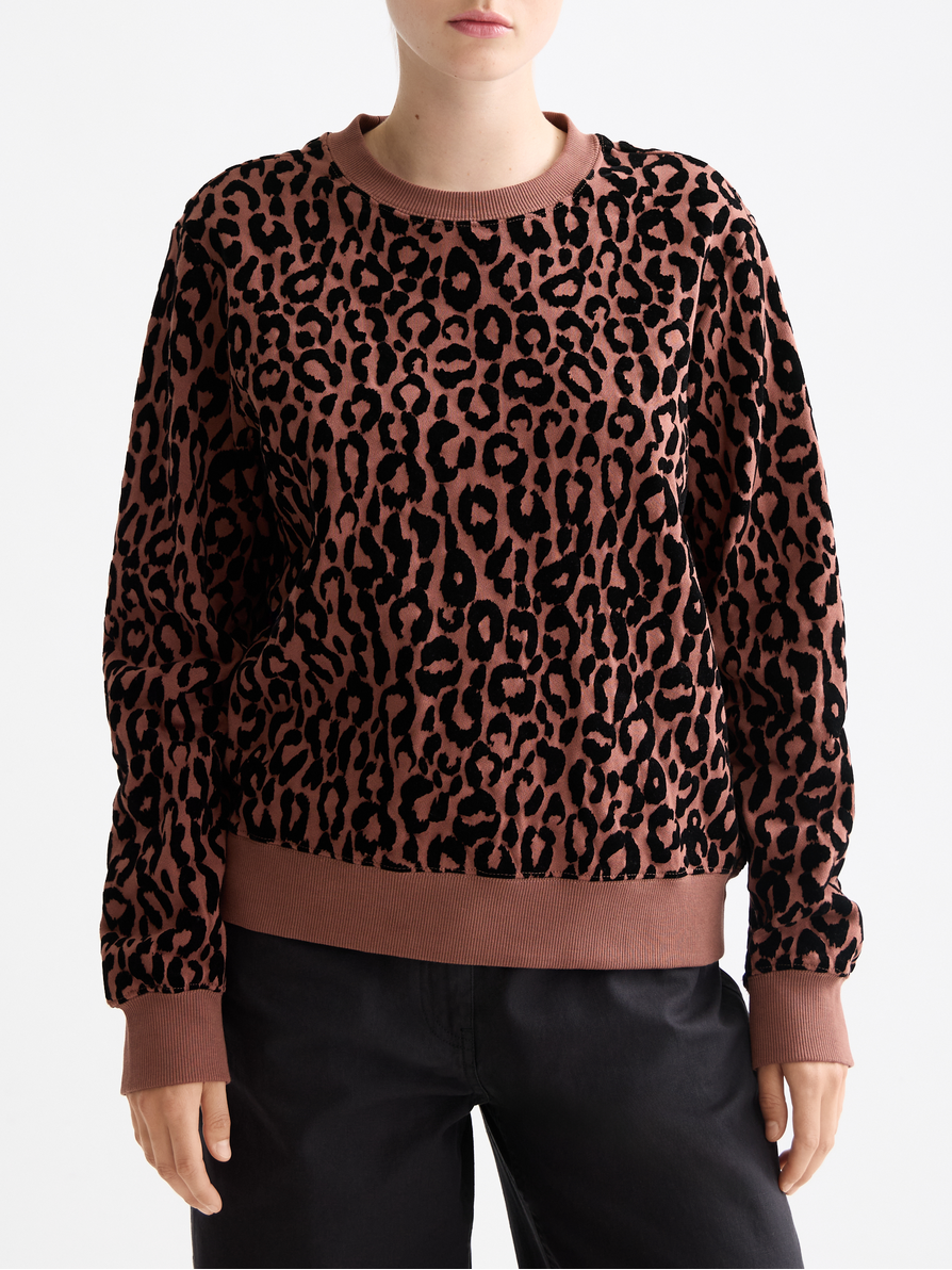 Flock artwork regular sweatshirt