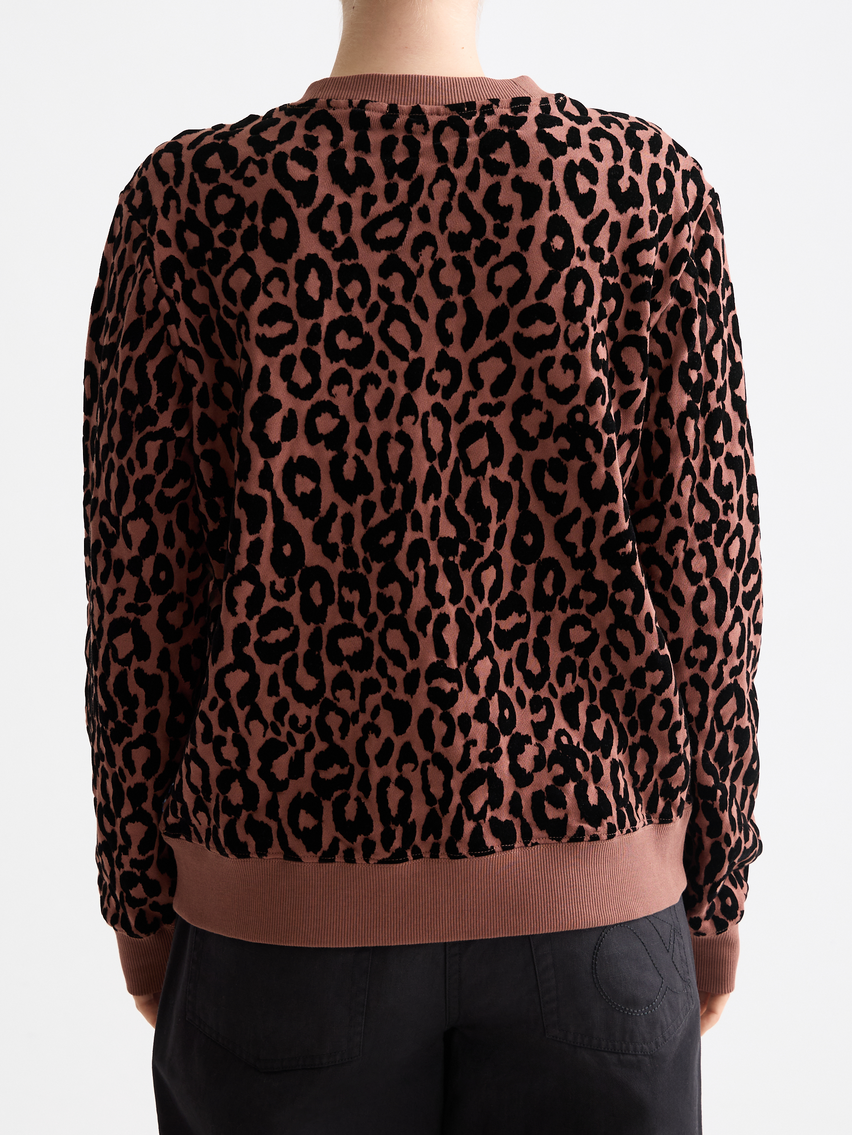Flock artwork regular sweatshirt