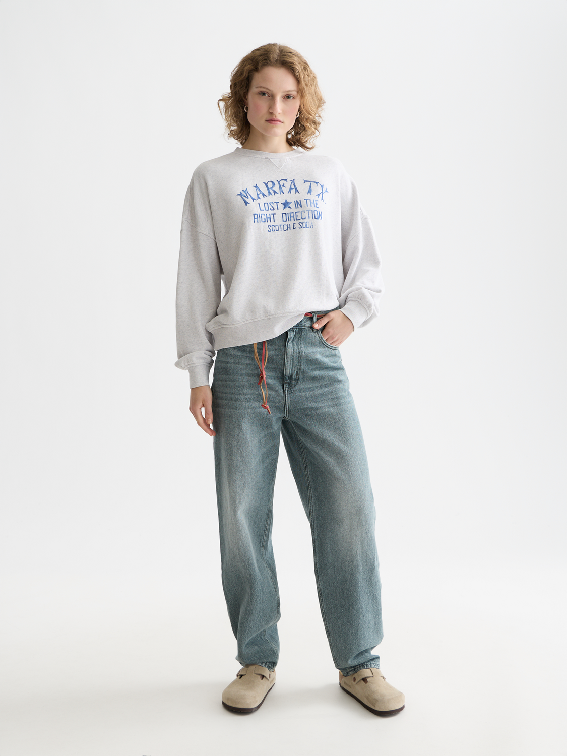 graphic oversized sweatshirt