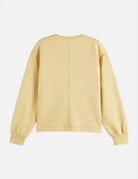 Modal Sweat-shirt flat lay showing product details by Scotch & Soda