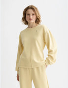 Parsnip Modal Sweat-shirt close-up on model by Scotch & Soda